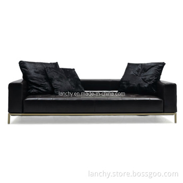 Modern Function Hotel Sofa Leahter Sofa (SF-CH243A)